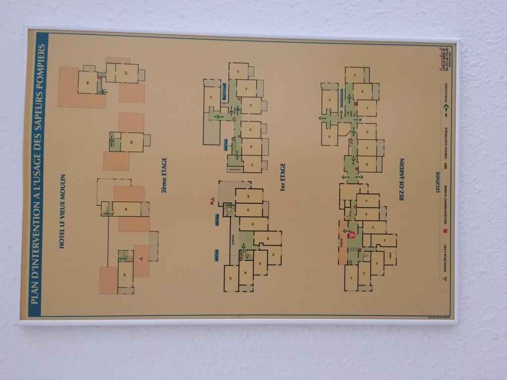 LʼÎle-Rousse Motel Le Vieux Moulin מראה חיצוני תמונה