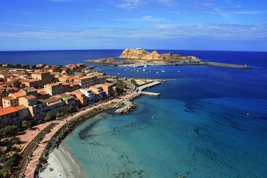 LʼÎle-Rousse Motel Le Vieux Moulin מראה חיצוני תמונה